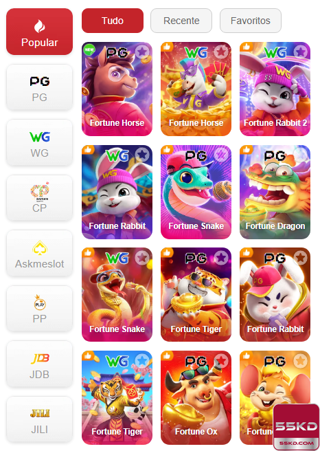 Experiência de Jogos 55kd.com